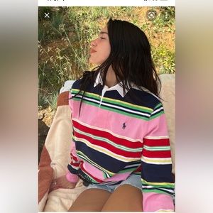 Polo Ralph Lauren rugby - Dua Lipa style